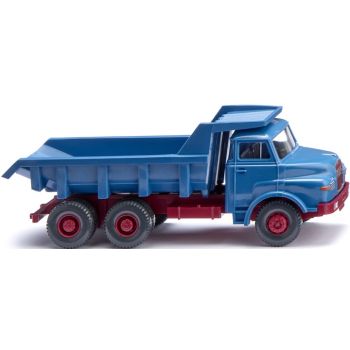 MAN 3achs Muldenkipper, brillantblau, Baujahr 1969-1994