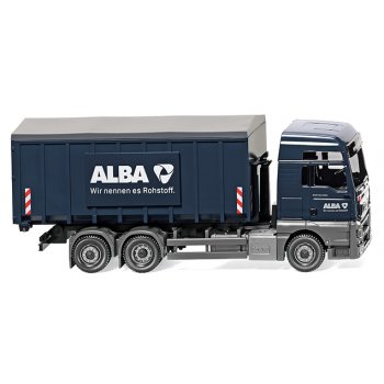 MAN TGX Euro 6 Meiller Abrollcontainer, Alba - wir nennen es Rohstoff