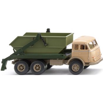 Henschel 3achs-Absetzkipper, beige, Baujahr 1955-1961