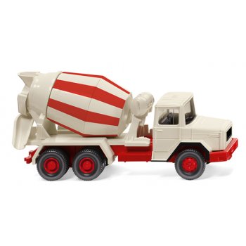 Magirus Deutz Eckhauber, Betonmischer, cremeweiß/rot