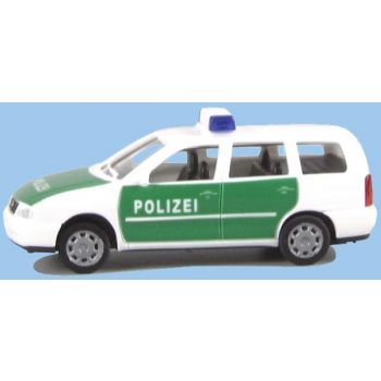 VW Polo Variant der POLIZEI, weiß/grün