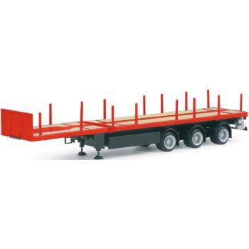 Nooteboom Teletrailer 3achs, rot