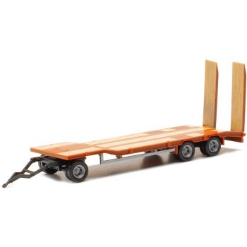 Goldhofer TU3 Tiefladeanhänger 3achsig, kommunalorange