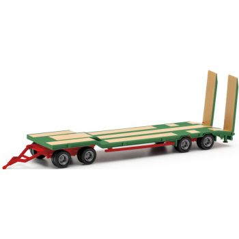 Goldhofer TU4 Tiefladeanhänger, lindgrün