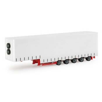 Volumen-Auflieger, gekröpft (5-achsig)