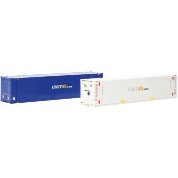Container-Set 2 x 45 ft., UNIT45 - Rotterdam, Niederlande
