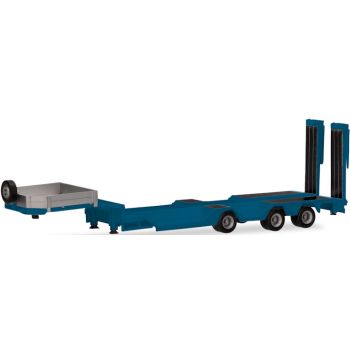 Goldhofer Allrounder-Auflieger 3achs, enzianblau