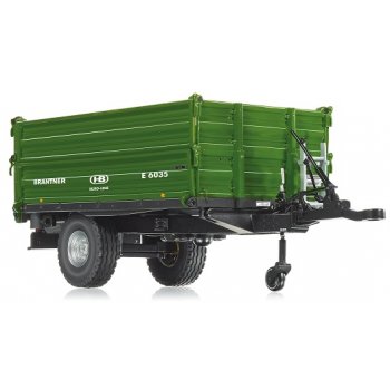 Brantner E 6035 Einachs-Dreiseitenkipper, grün