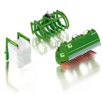 Frontlader Werkzeuge Set B, John Deere, grün