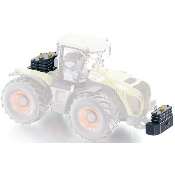 Claas Ballast-Gewichte Xerion, Flexible Ballastierung