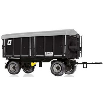 Kröger Zweiachs-Dreiseitenkippanhänger HKD 302, schwarz