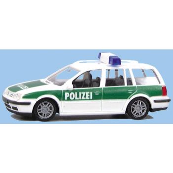 VW Golf IV Variant der POLIZEI, weiß/grün