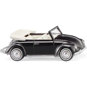 VW Käfer 1200 Cabrio, offen, schwarz, Baujahr 1961-63