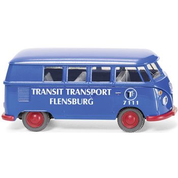 VW T1 Bus, Spedition Transit Transport Flensburg, blau, Baujahr 1963-67