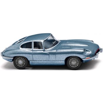 Jaguar E-Type Coupe, opalescent blue metallic, Baujahr 1961-1975