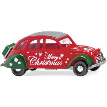Citroen 2 CV - Weihnachtsmodell - So fährt der Weihnachtsmann am liebsten, Baujahr 1963-83