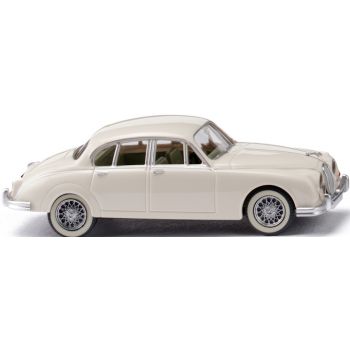 Jaguar MK II, Edellimousine, perlweiß, Baujahr 1959-1969