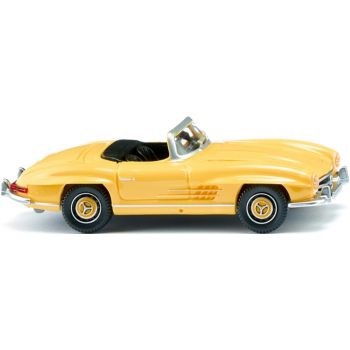 Mercedes-Benz 300 SL Roadster, gelb, Baujahr 1957-1963