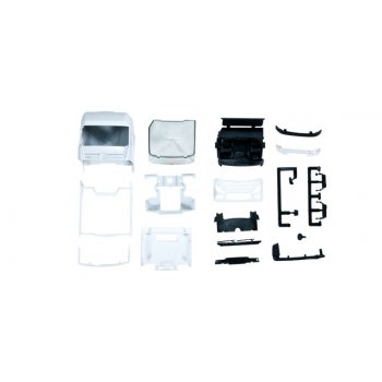 Mercedes-Benz Actros Gigaspace Fahrerhaus mit Windleitblech und Chasssisverkleidung, 2 Stück