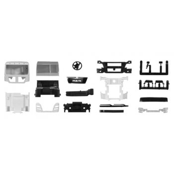 Fahrerhaus MAN TGX XL Euro 6 ohne WLB und Dachspoiler, (2 Stück)