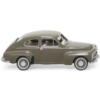 Volvo PV 544, Buckelvolvo mit Sympathiecharakter, beigegrau, Baujahr 1958-65