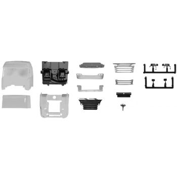 Teileservice Fahrerhaus Scania R 13 HL ohne Windleitbelche und Dachspoiler, 2 Stück