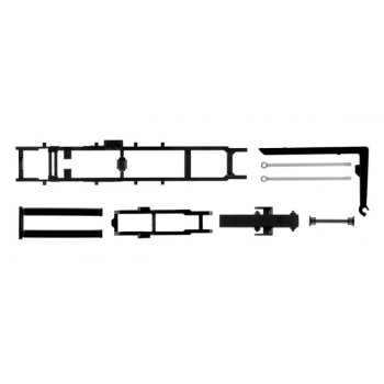 Abrollkinematik für alle LKW-Fahrgestelle (2 Stück)