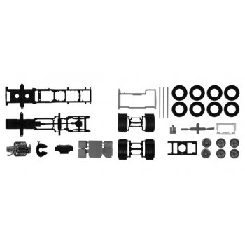 Fahrgestell Scania CS/CR 6x2 mit Chassisverkleidung, Teileservice, 2 Stück