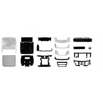 Faherhaus Volvo FH Flachdach, ohne Windleitblech, 2 Stück, Teileservice