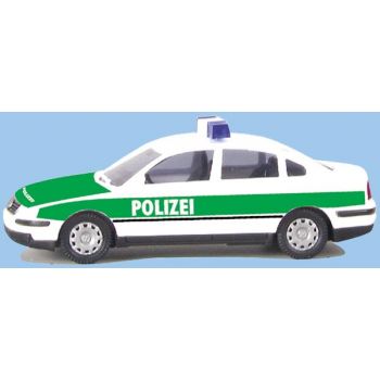 VW Passat 2000, Limousine der POLIZEI, weiß/grün