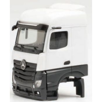 Fahrerhaus Mercedes-Benz Actros Bigspace 18 ohne Windleitbleche und Lüfter seitlich, mit Dachspoiler, Teileservice - 2 Stück