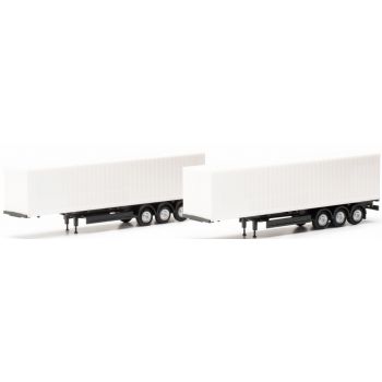 Teileservice 40ft Container-Auflieger, Spur TT, 2 Stück