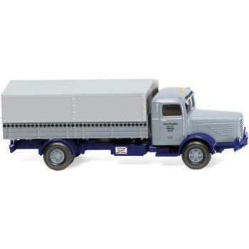 Büssing 8000 Pritschen-/Planen LKW, Fehrenkötter