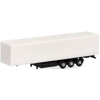 Teileservice Kopfferauflieger 3achs, weiß, 2 Stück, Spur N