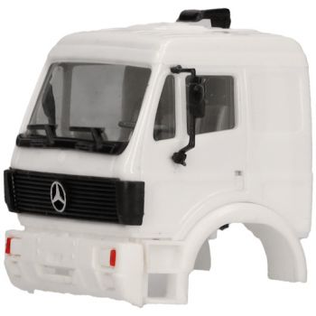 Teileservice Mercedes-Benz SK88 Flachdach, Fahrerhaus, weiß, 2 Stück