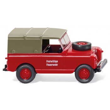 Land Rover, Freiwillige Feuerwehr, rot