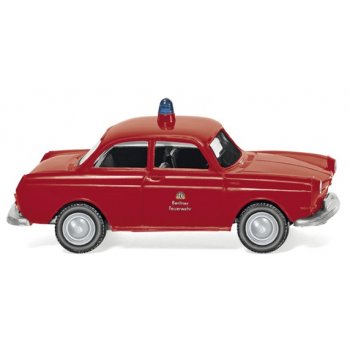 VW 1600 Limousine, Feuerwehr, rot