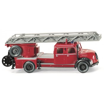 Magirus DL 25h Doppelkabine - Feuerwehr Drehleiter, rot