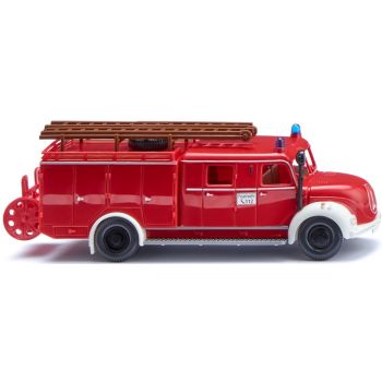 Magirus Rundhauber, Feuerwehr LF 16, rot, Baujahr 1956-1961