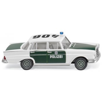Mercedes-Benz 220 S, Polizei, weiss/tannengrün