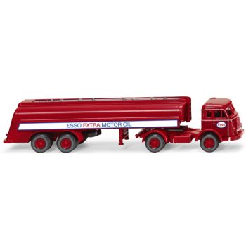 Henschel HS 165 T, Tanksattelzug, Esso - Extra Motor Oil