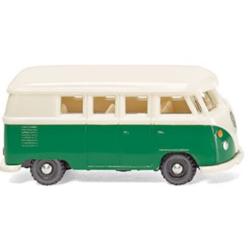 VW T1 Bus, patinagrün/perlweiß, Spur N