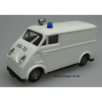 DKW Mannschaftsbus der POLIZEI, weiß