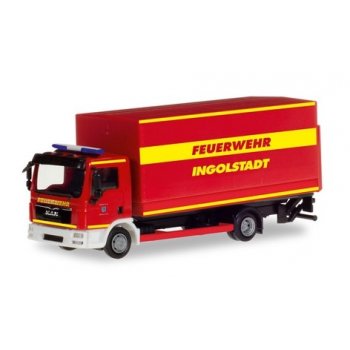 MAN TGL Planen-LKW mit Ladebordwand, Feuerwehr Ingolstadt