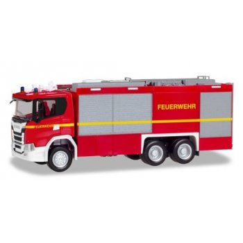 Scania CG 17 Empl ULF, Feuerwehr Universallöschfahrzeug, geänderter Aufbau