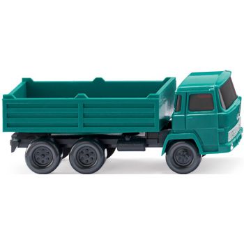 Magirus Pritschenkipper, wasserblau, Spur N