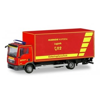 MAN TGL Euro6 Koffer-LKW mit Ladebordwand, Feuerwehr Wuppertal - Logistik Katastrophenschutz