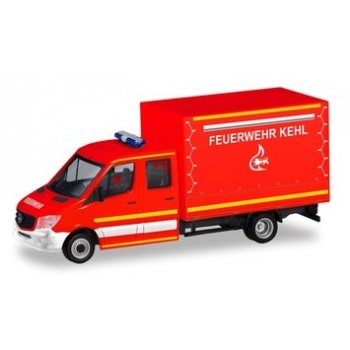 Mercedes-Benz Sprinter '13 Doppelkabine, Pritsche/Plane, Feuerwehr Kehl
