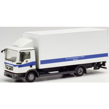 MAN TGL Koffer-LKW mit Ladebordwand, POLIZEI - Berlin, weiß / blau