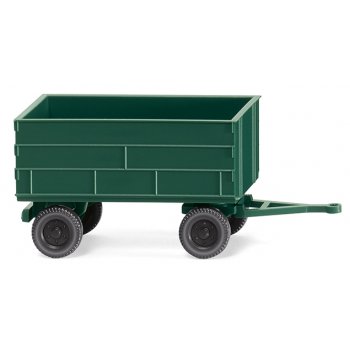 Landwirtschaftlicher Anhänger grün, 2achsig, Spur N